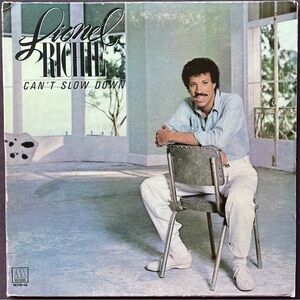 Lionel Ritchie Can't Slow Down LP Vinyl Record Album